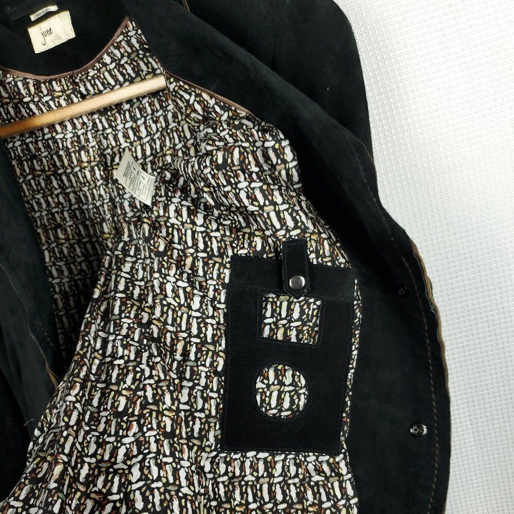 June Suede Leather Jacket - Picture 4 of 12